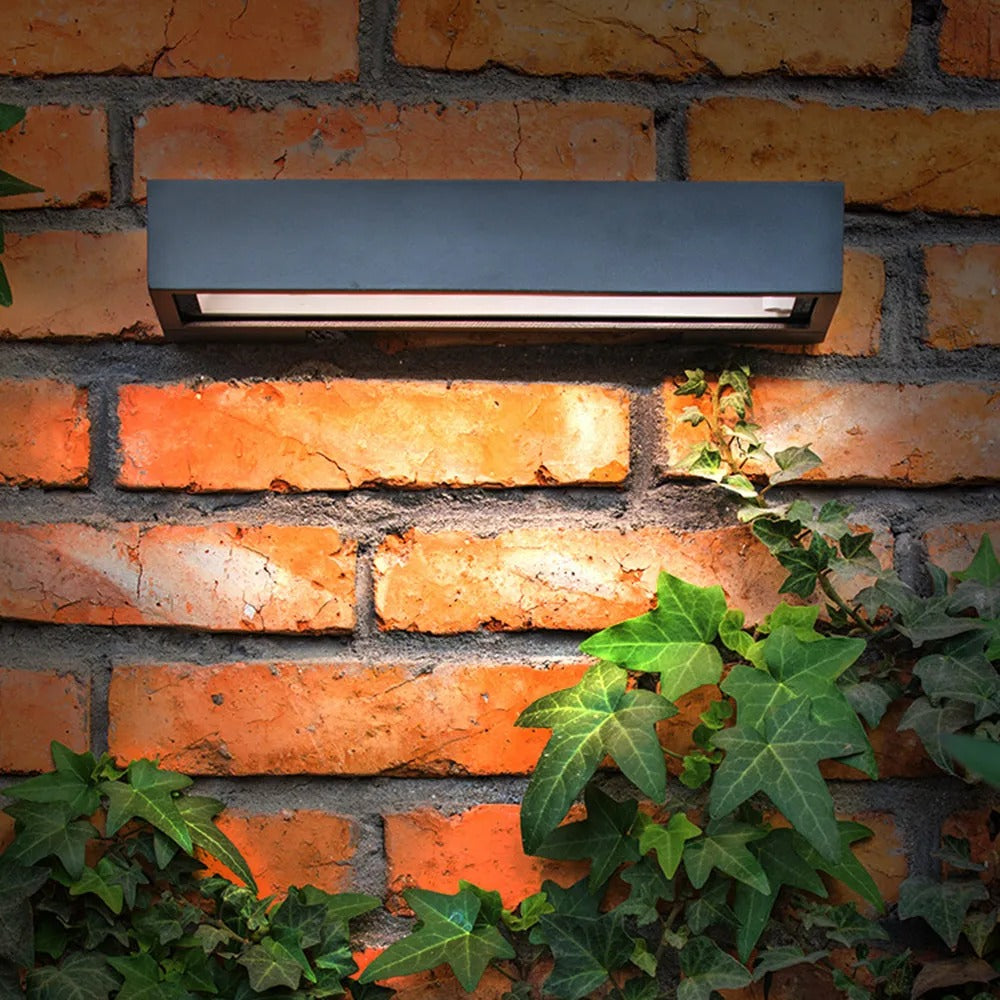 Ray Modern Metal Acrylic Solar Waterproof Outdoor Wall Lamp - Lamp Outdoor