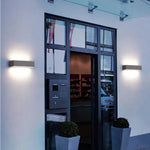 Arisha Modern Design Rectangular LED Outdoor Wall Lamp Garden Courtyard Corridor - Lamp Outdoor