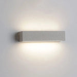 Arisha Modern Design Rectangular LED Outdoor Wall Lamp Garden Courtyard Corridor - Lamp Outdoor