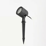 Ray Modern Round Glass/Metal Solar Outdoor Ground Lamp Spotlight - Lamp Outdoor