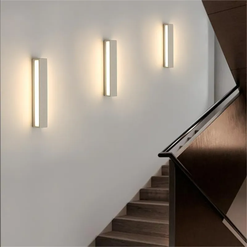 Arisha Modern Design Rectangular LED Outdoor Wall Lamp Garden Courtyard Corridor - Lamp Outdoor