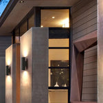 Ray Minimalist Cylindrical LED Outdoor Wall Lamp Cement Garden Corridor - Lamp Outdoor