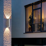 Ray Minimalist Cylindrical LED Outdoor Wall Lamp Cement Garden Corridor - Lamp Outdoor
