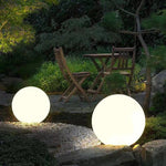 Aria Minimalist Globe LED Outdoor Light Resin - Lamp Outdoor