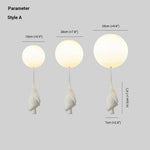 Bear Balloon Ceiling /Pendant Light - Lamp Outdoor