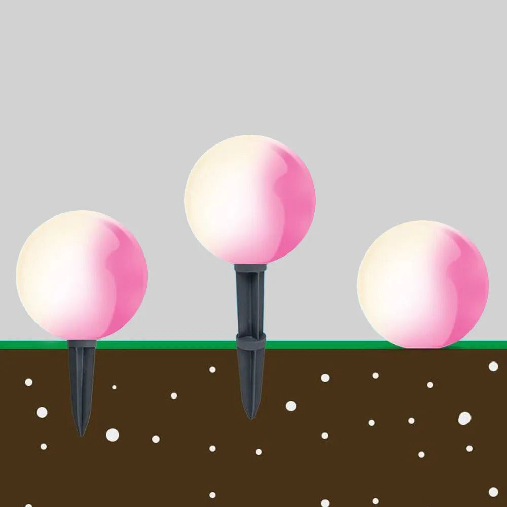 Aria Minimalist Globe LED Outdoor Light Resin - Lamp Outdoor