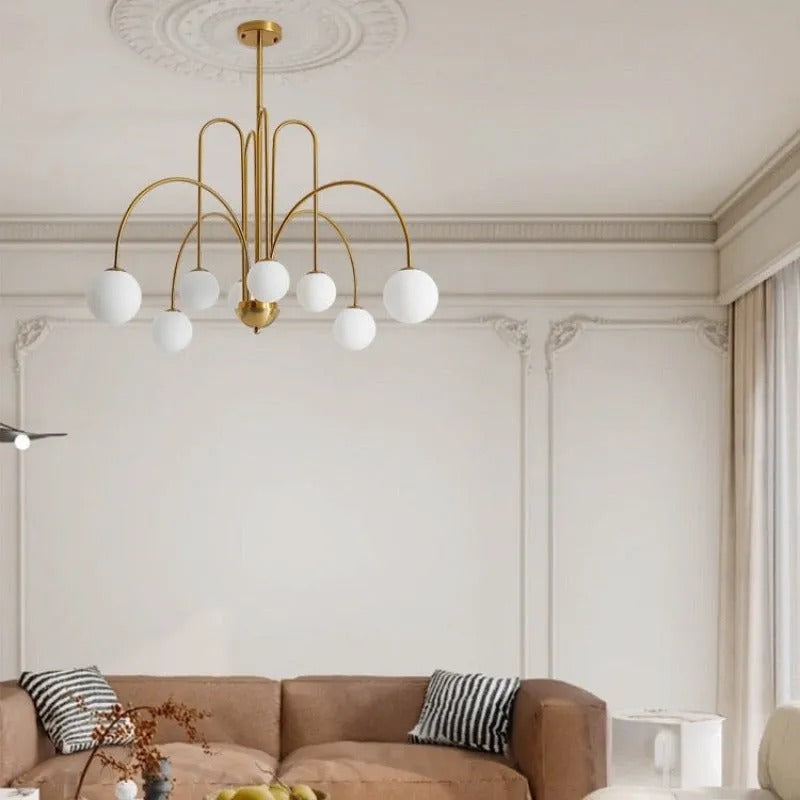 Monica Pendant Light Double Layer Glass Bubble - Lamp Outdoor