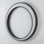 Aria Modern Art Ring LED Outdoor Wall Lamp Metal Garden Corridor Balcony - Lamp Outdoor
