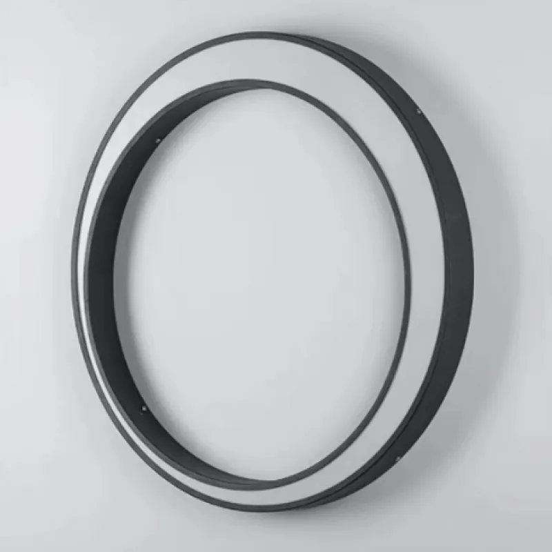 Aria Modern Art Ring LED Outdoor Wall Lamp Metal Garden Corridor Balcony - Lamp Outdoor