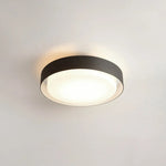 Ray Modern Round Flush Mount Ceiling Light Metal - Lamp Outdoor
