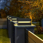 Ray Modern Concave Metal Outdoor Lamps Solar - Lamp Outdoor