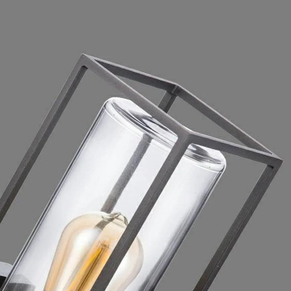 Silva Modern Rectangular Metal Outdoor Wall Lamp - Lamp Outdoor