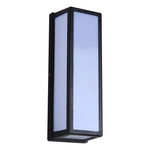 Ray Modern Rectangular Waterproof LED Outdoor Wall Lamp Metal Acrylic Garden Corridor Balcony - Lamp Outdoor