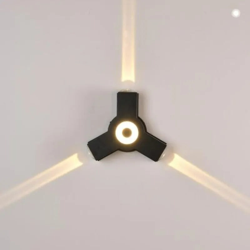 Ray Modern Waterproof Minimalist LED Outdoor Wall Lamp Metal Acrylic Garden Corridor - Lamp Outdoor