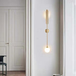 Phira Luxury Double-head Golden Scabbard Wall Lamp - Lamp Outdoor