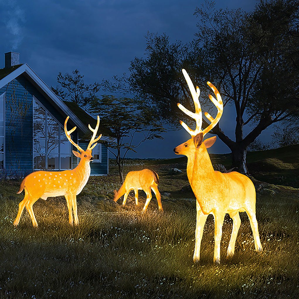 Imitation Animal Resin Outdoor Landscape Lighting Decorative Lamp Garden Lawn Lights - Lamp Outdoor