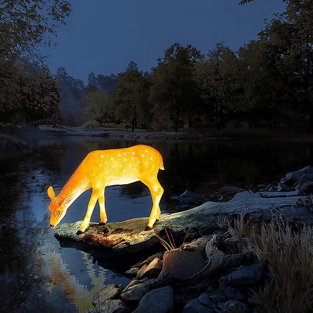 Imitation Animal Resin Outdoor Landscape Lighting Decorative Lamp Garden Lawn Lights - Lamp Outdoor