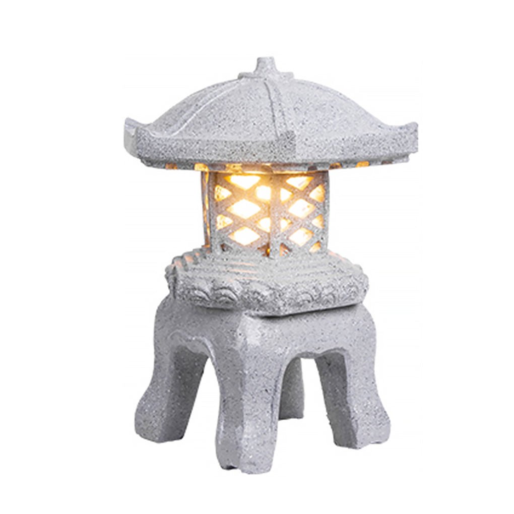 Rustic Imitation Stone Tower Outdoor Landscape Lighting - Lamp Outdoor