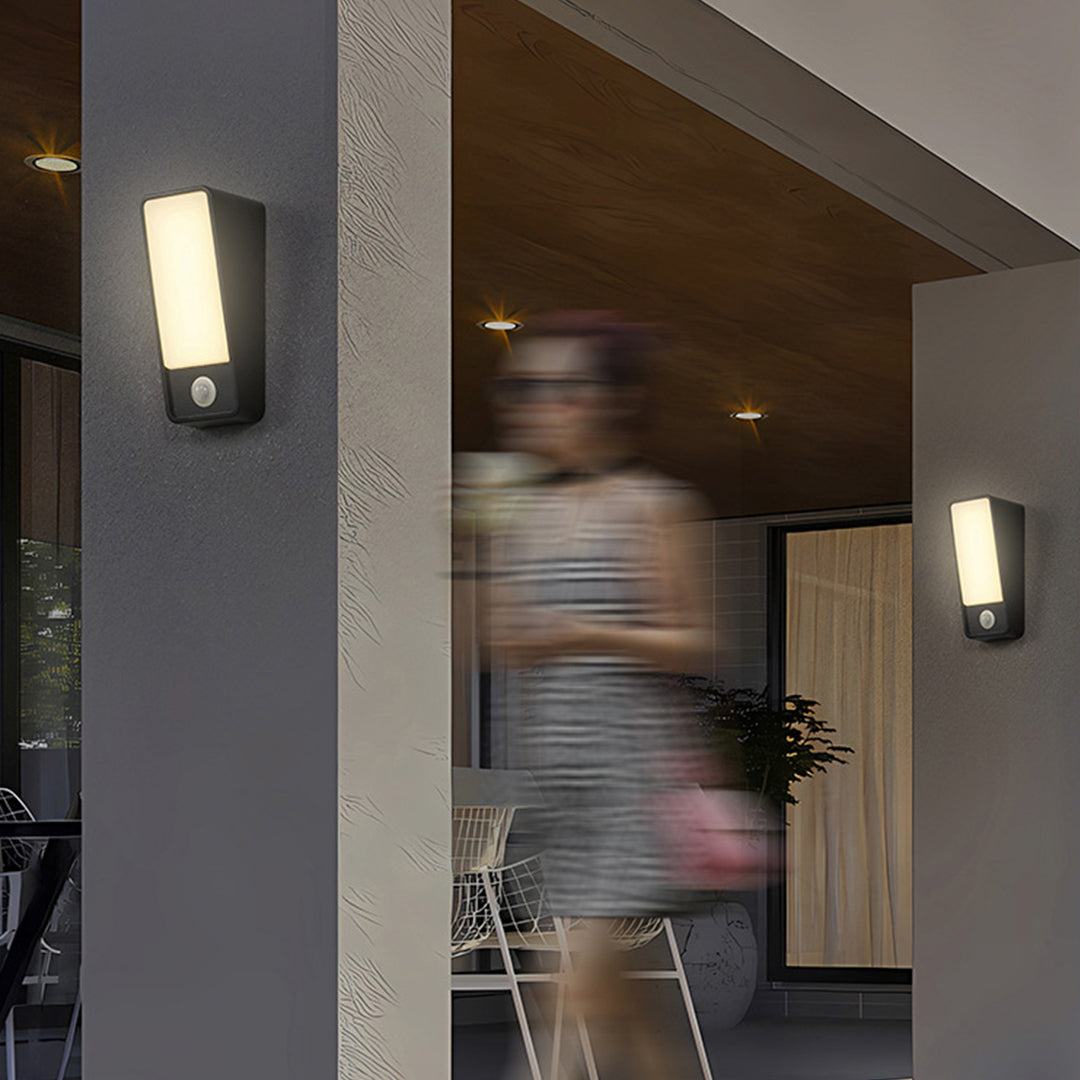 Square Aluminum Led Wall Light Outdoor Waterproof - Lamp Outdoor