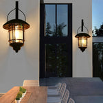 Industrial Style Solar Outdoor Wall Lights Wall Sconce Lighting LED Wall Lamp - Lamp Outdoor