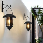 Industrial Style Solar Outdoor Wall Lights Wall Sconce Lighting LED Wall Lamp - Lamp Outdoor