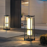 Unique Solar-Powered LED Outdoor Lights Asian-Inspired Design - Lamp Outdoor