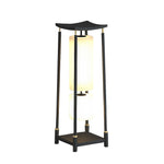 Unique Solar-Powered LED Outdoor Lights Asian-Inspired Design - Lamp Outdoor