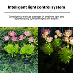 Outdoor Gardens Landscape Lighting Solar Waterproof - Lamp Outdoor