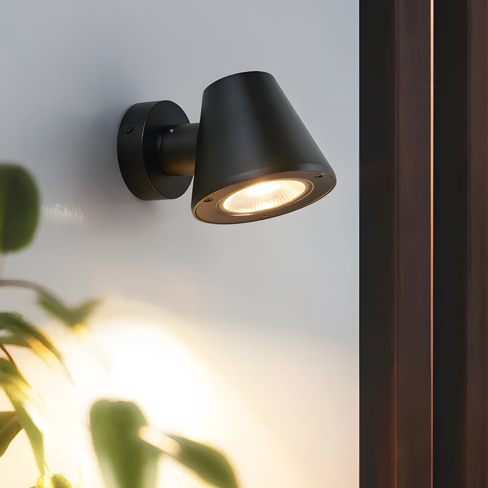 Waterproof Wall Spot Light LED Aluminum for Long-Range Illumination - Lamp Outdoor
