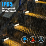 Solar Outdoor Step Light Fixtures Waterproof Modern Style - Lamp Outdoor