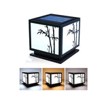 Geometric Acrylic Waterproof LED Modern Solar Lights Outdoor Pillar Lamp - Lamp Outdoor