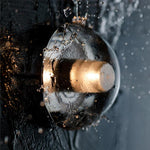 Transparent Rustic Outdoor Glass Wall Lights Waterproof LED Lighting - Lamp Outdoor