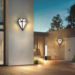 Rhombus Diamonds LED Waterproof Modern Porch Lights Outdoor Wall Lights - Lamp Outdoor