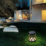 Stool Waterproof LED Aluminum Black Modern Outdoor Light Lanterns Lawn Lamp - Lamp Outdoor