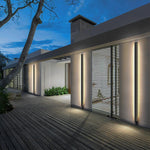 Long LED Linear Lights Dimmable RGB Black Minimalist Wall Lights - Lamp Outdoor