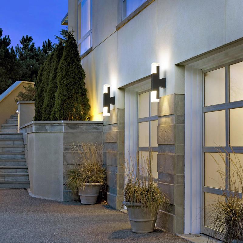 Outdoor Wall Up/Downlight Waterproof Garage Exterior Wall Lights - Lamp Outdoor
