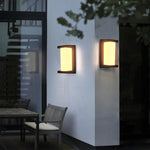 Creative Geometric Waterproof Black Modern Outdoor Wall Lights Wall Lamp - Lamp Outdoor