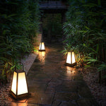 Waterproof LED Black Retro Outdoor Light Lanterns Garden Lights - Lamp Outdoor