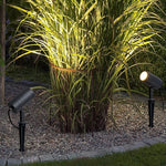 Adjustable Round Aluminum LED Waterproof Black Modern Tree Spotlights - Lamp Outdoor