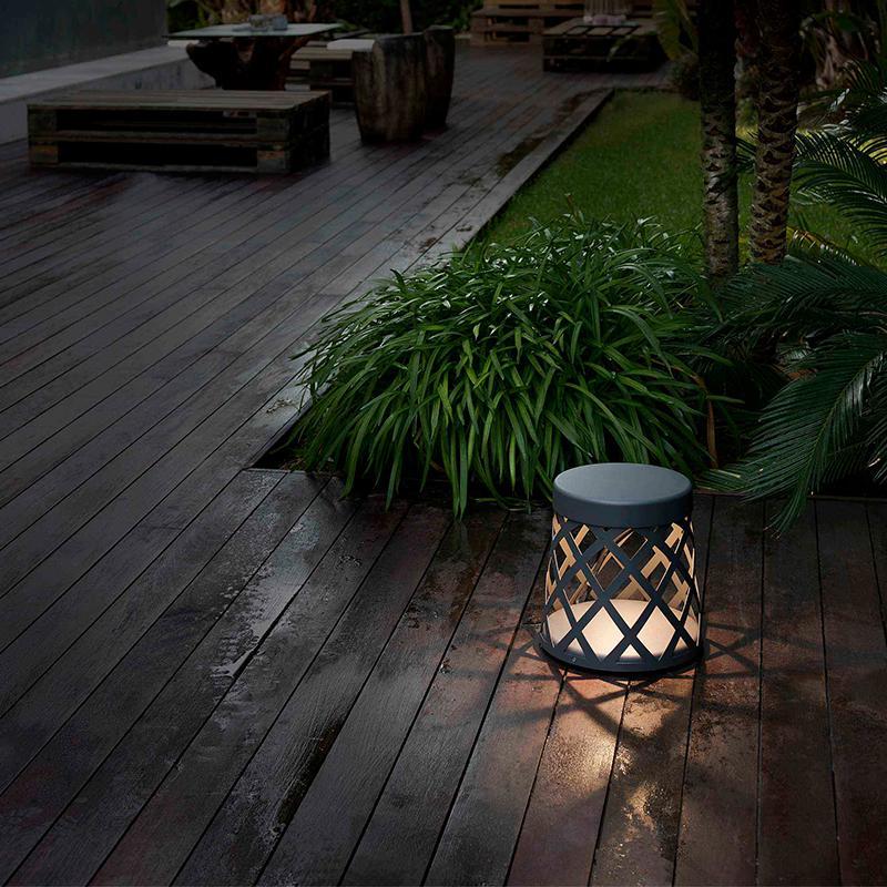 Stool Waterproof LED Aluminum Black Modern Outdoor Light Lanterns Lawn Lamp - Lamp Outdoor