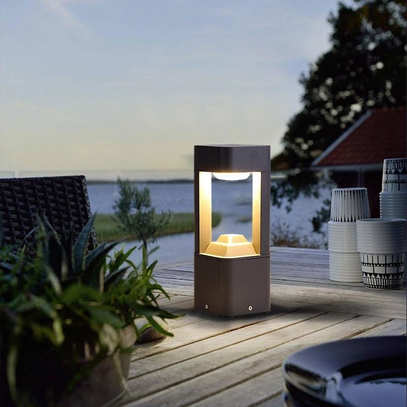 Contemporary Waterproof Black Aluminum Pathway Lights LED Outdoor Landscape Lighting - Lamp Outdoor