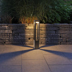 Quadruple-Sided Aluminum LED Bollard Lights Open Design for Optimal Illumination - Lamp Outdoor