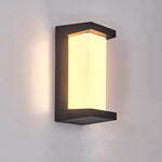 Creative Geometric Waterproof Black Modern Outdoor Wall Lights Wall Lamp - Lamp Outdoor
