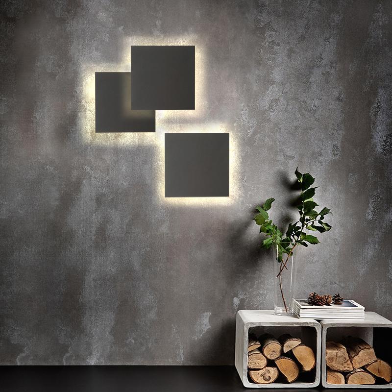 Modern Waterproof LED Outdoor Wall Lights in Flat and Square Designs - Lamp Outdoor
