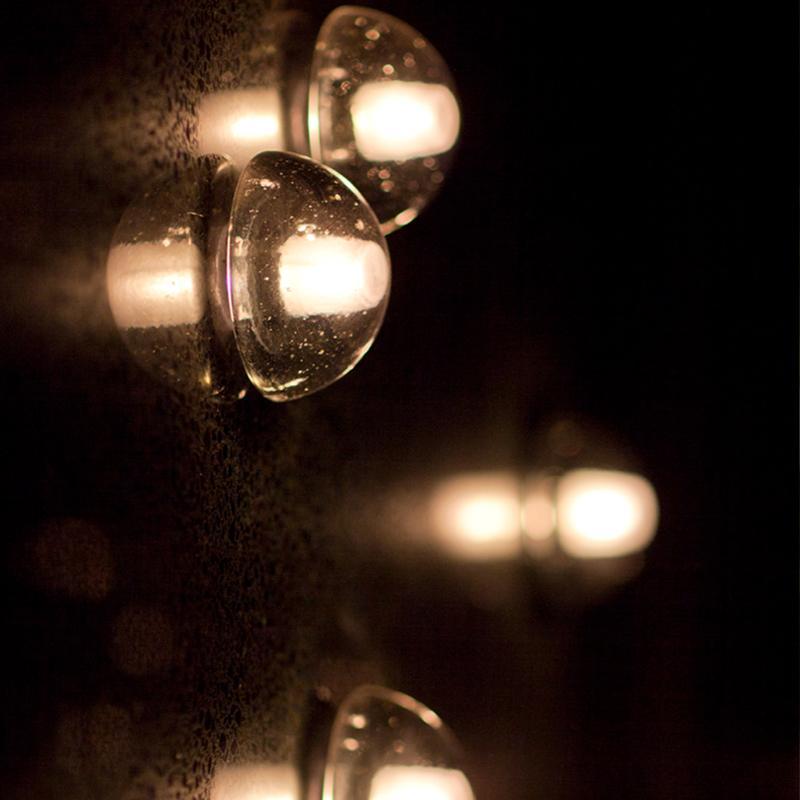 Transparent Rustic Outdoor Glass Wall Lights Waterproof LED Lighting - Lamp Outdoor