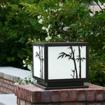 Geometric Acrylic Waterproof LED Modern Solar Lights Outdoor Pillar Lamp - Lamp Outdoor