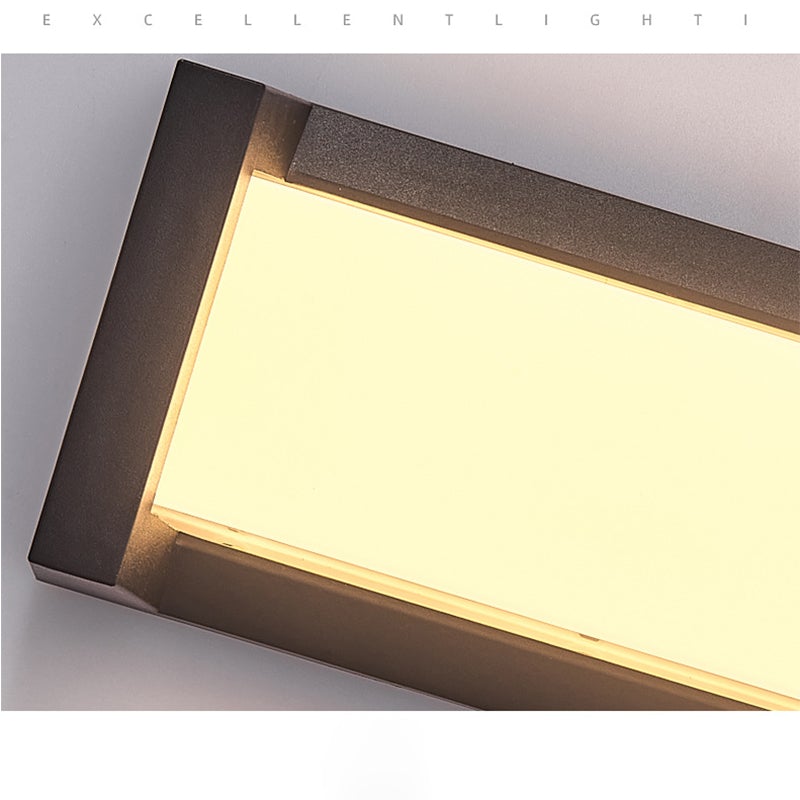 Creative Geometric Waterproof Black Modern Outdoor Wall Lights Wall Lamp - Lamp Outdoor