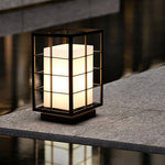 Black Modern Floor Lamp Waterproof Stainless Steel - Lamp Outdoor