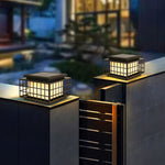 Stainless Steel Modern Pillar Lights - Lamp Outdoor