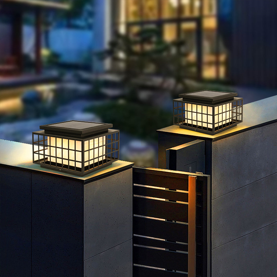 Stainless Steel Modern Pillar Lights - Lamp Outdoor